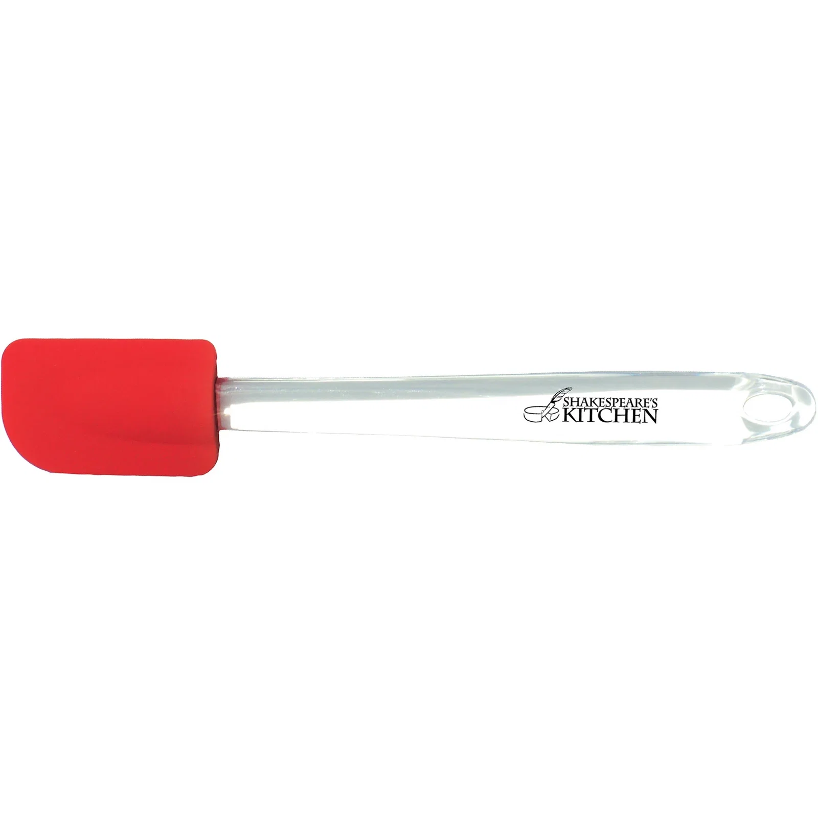 Clear Handle Silicone Spatula — view 2