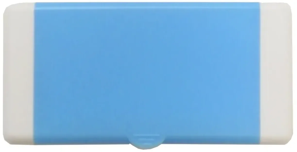 Clear Sight Microfiber Cloth. Microfiber lens cloth in plastic case for cleaning glasses and phone screens, view 2