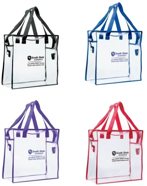 Customized Clear Stadium Bag — view 2