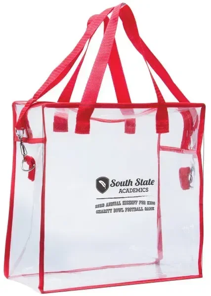 Customized Clear Stadium Bag — view 4