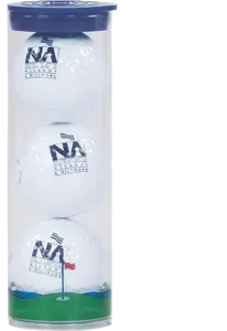 Custom Wilson Ultra Golf Ball Clear Tube