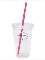 Good Value™ Clear Tumbler with Colored Lid - 18 oz. — view 11