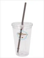 Good Value™ Clear Tumbler with Colored Lid - 18 oz. — view 13