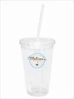 Good Value™ Clear Tumbler with Colored Lid - 18 oz. — view 8