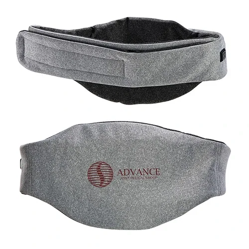 Promotional Comfort Logic wellness heating wrap, back view