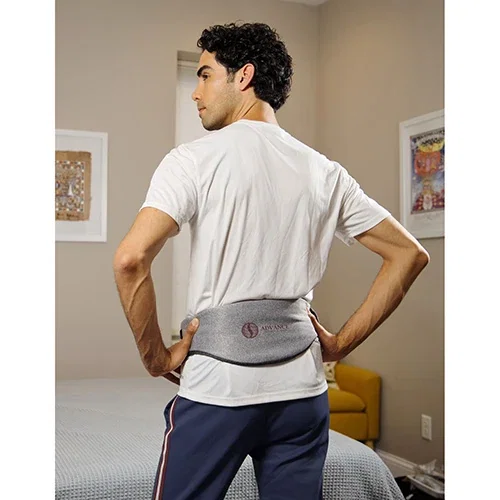 Branded Comfort Logic heating wrap showing control and cord detail