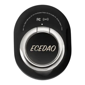 Customizable Cling Wireless Charging Pad with Phone Ring