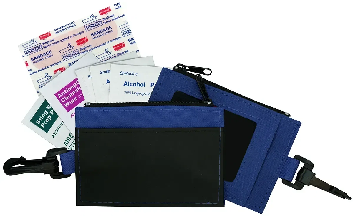 Branded Zip Clip ID Holder — view 2