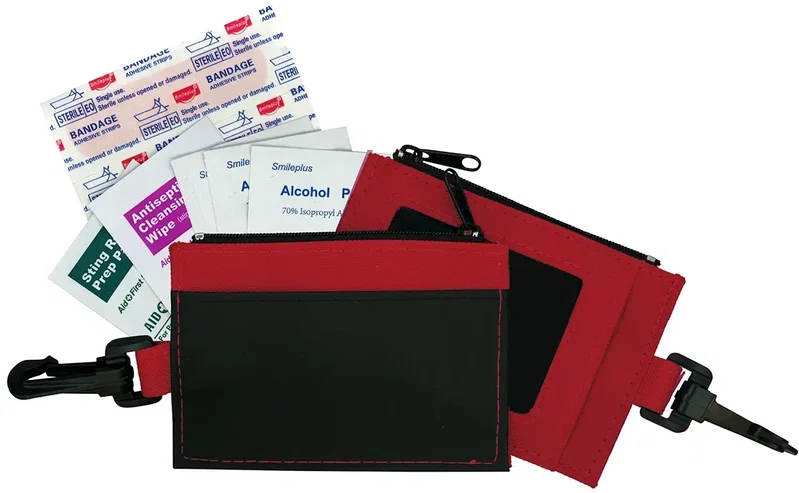 Branded Zip Clip ID Holder — view 5