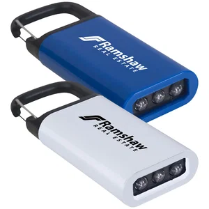 Clip On Pull-Apart Plastic Flashlight