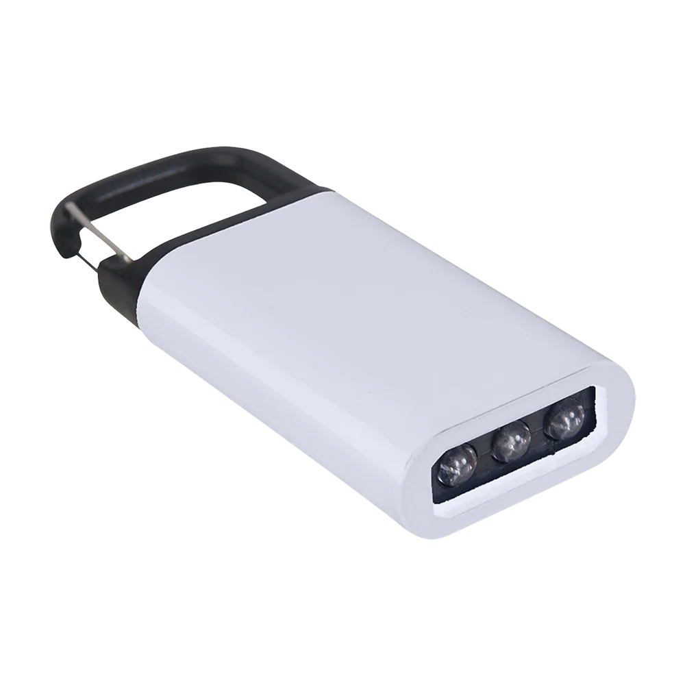 Clip On Pull-Apart Plastic Flashlight — view 5