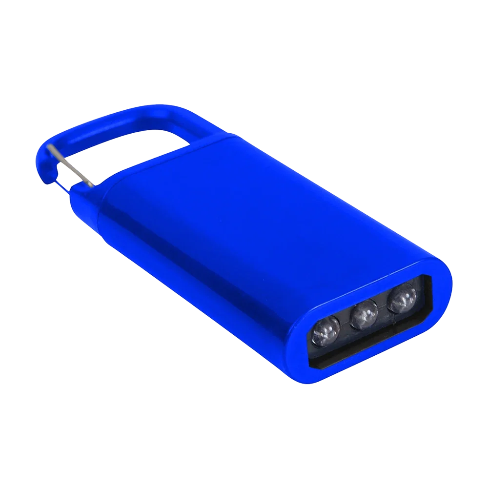 Clip On Pull-Apart Plastic Flashlight — view 6