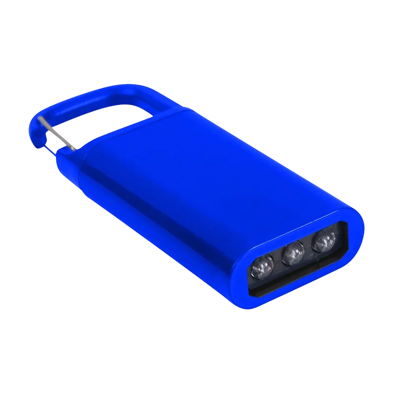 Clip On Pull-Apart Plastic Flashlight — view 6