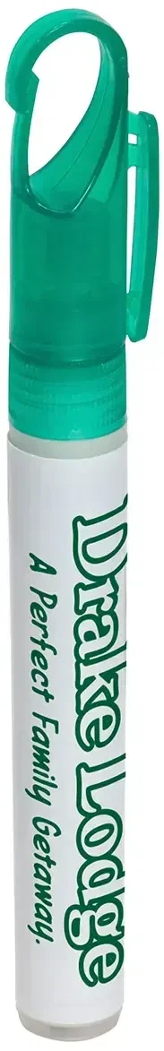 Branded Clipper sunscreen spray showing SPF 30 detail for outdoor events