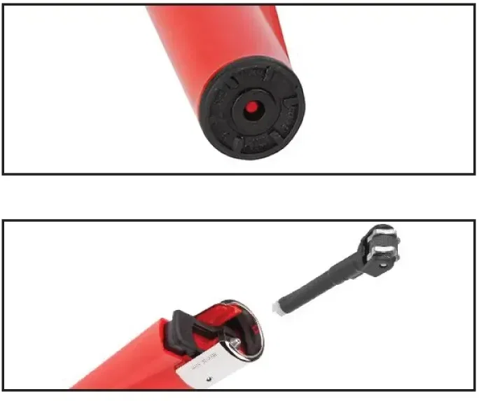 Custom Clipper Flint Lighter — view 7