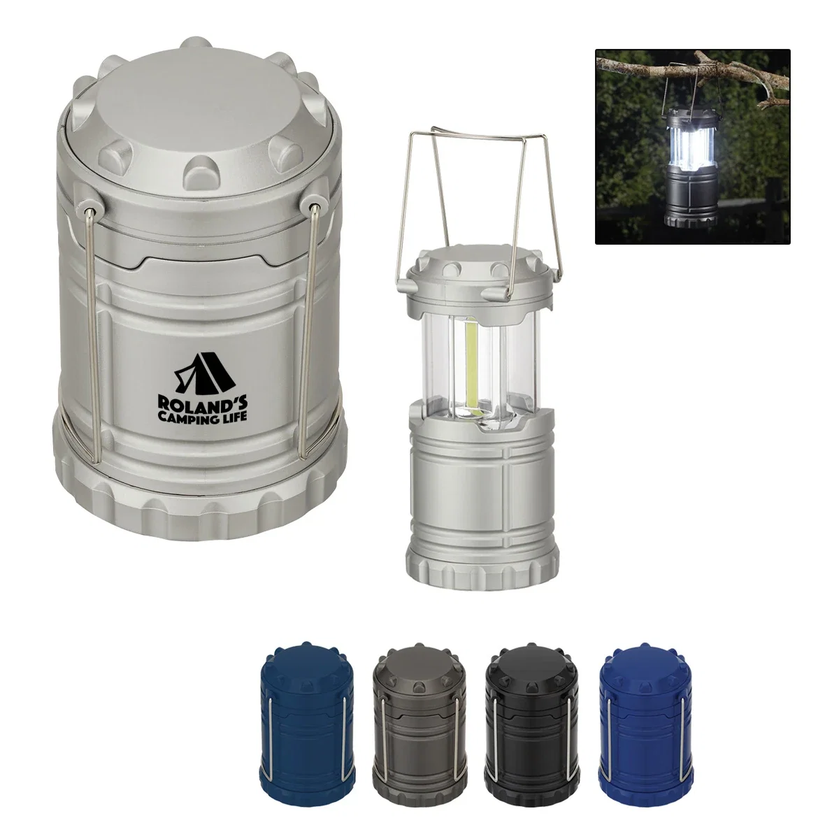 Color choices for the pop-up lantern displayed together