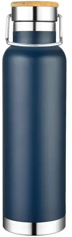 Custom Cobalt Vacuum Insulated Water Bottle - 22 oz. — view 4