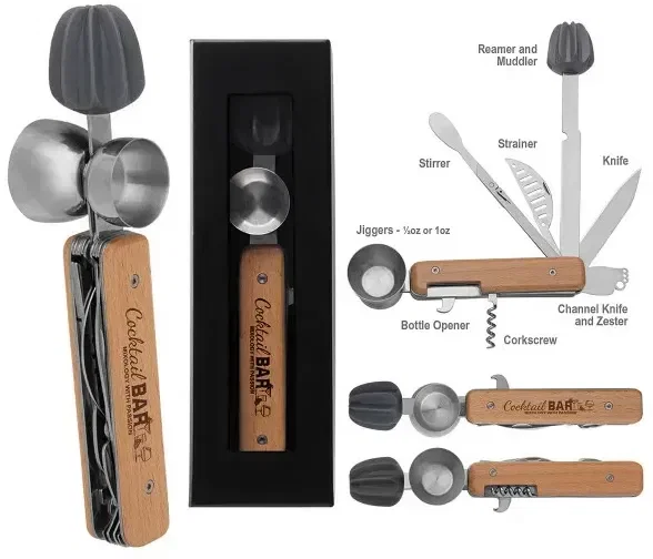 Imprinted Cocktail Multi Tool
