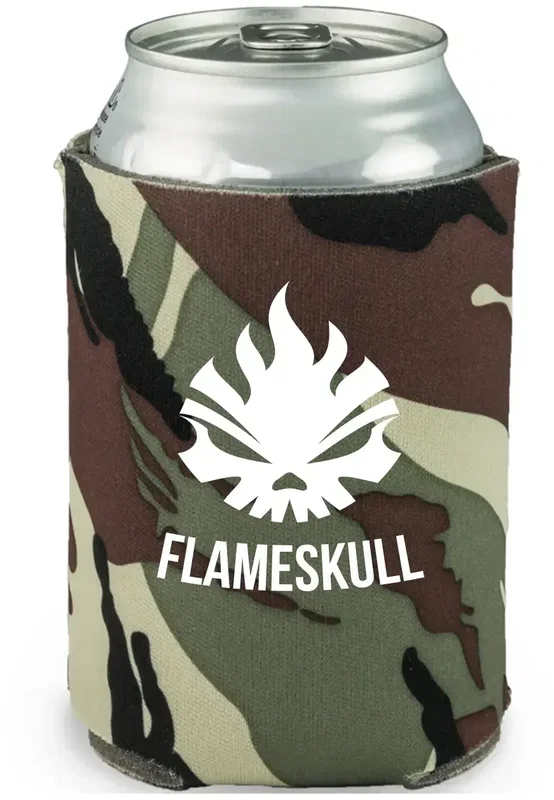 Personalized Collapsible Can Cooler - 4mm (1 Color Imprint) — view 9