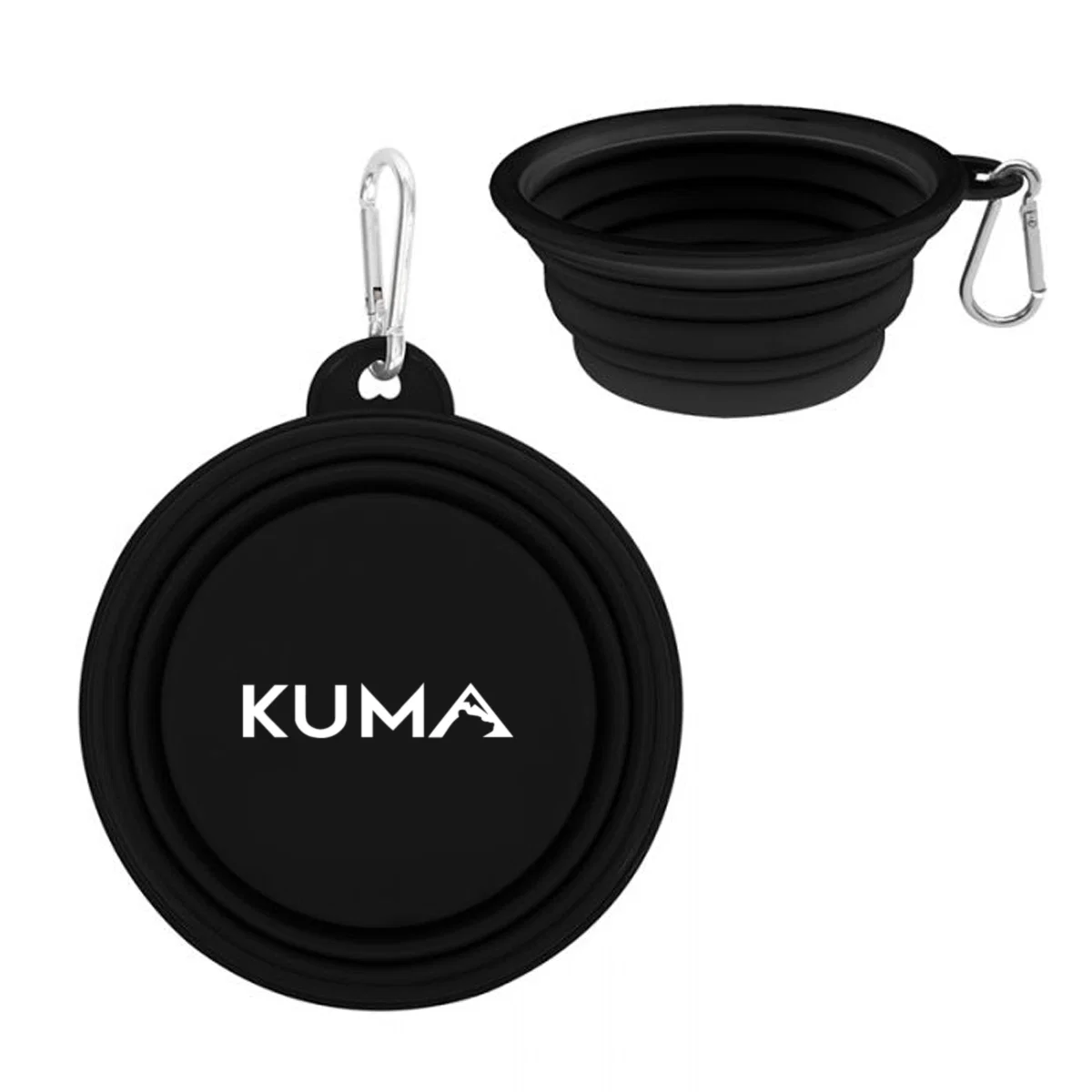 Collapsible Pet Bowl with Carabiner — view 2