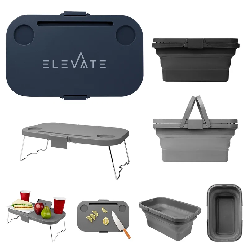 Collapsible Picnic Basket Cooler — view 5