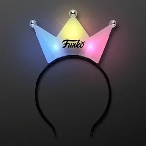Color-Change Crown LED Tiara Headband