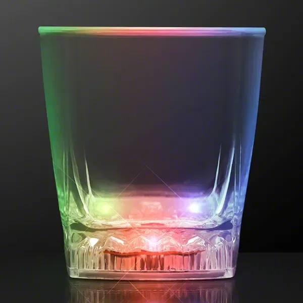 Color Change LED Whiskey Rocks Glass — view 2