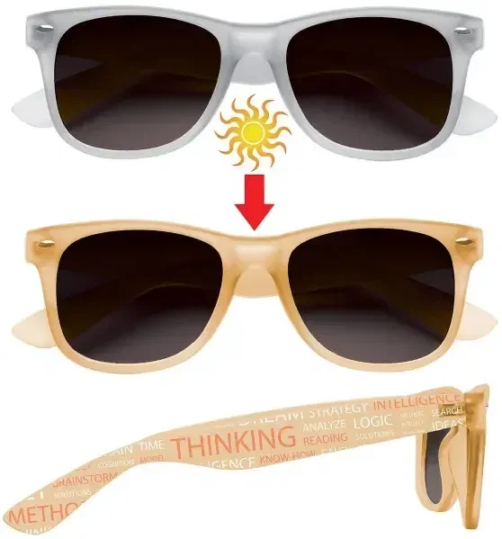 Imprinted Color Change Sunglasses — view 3