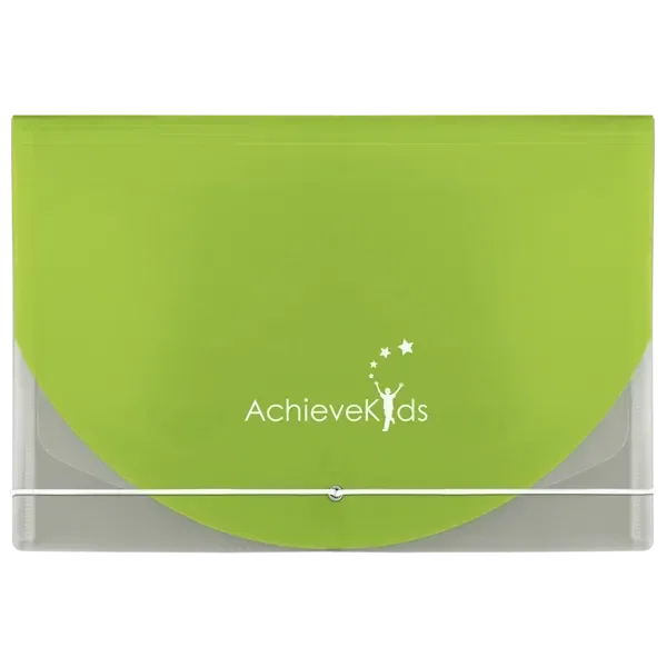 Color Flap Translucent Document Holder
