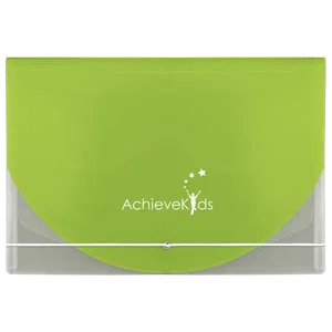Color Flap Translucent Document Holder