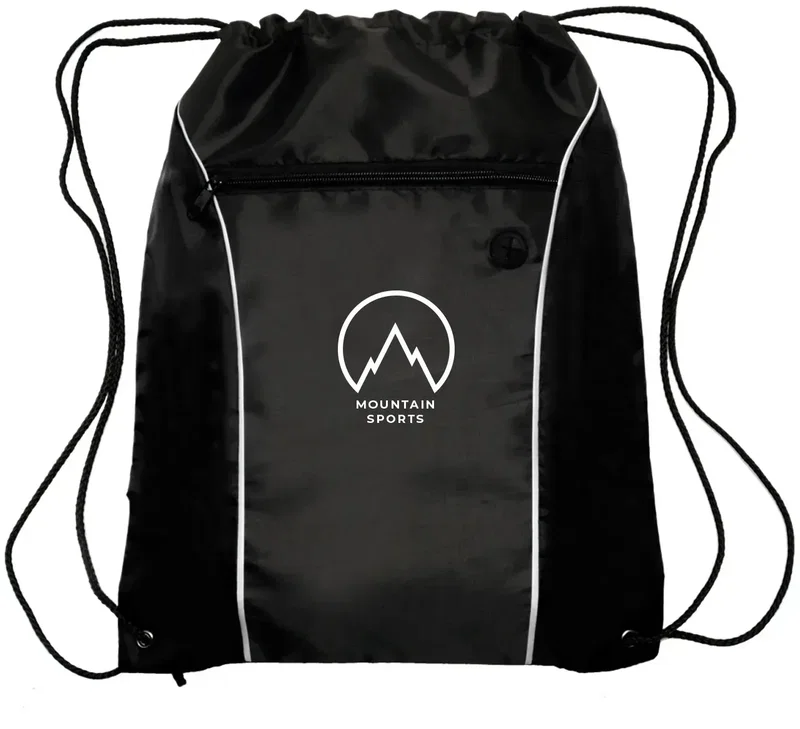 COLOR FLASH Drawstring Backpack — view 4