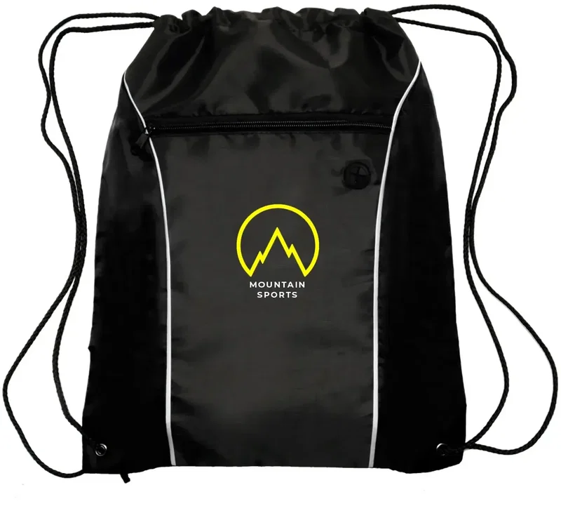 FLASHPACK Drawstring Backpack (2 Color Imprint) — view 8