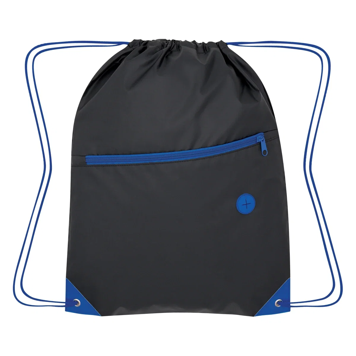 Wide opening makes loading sneakers and towels simple