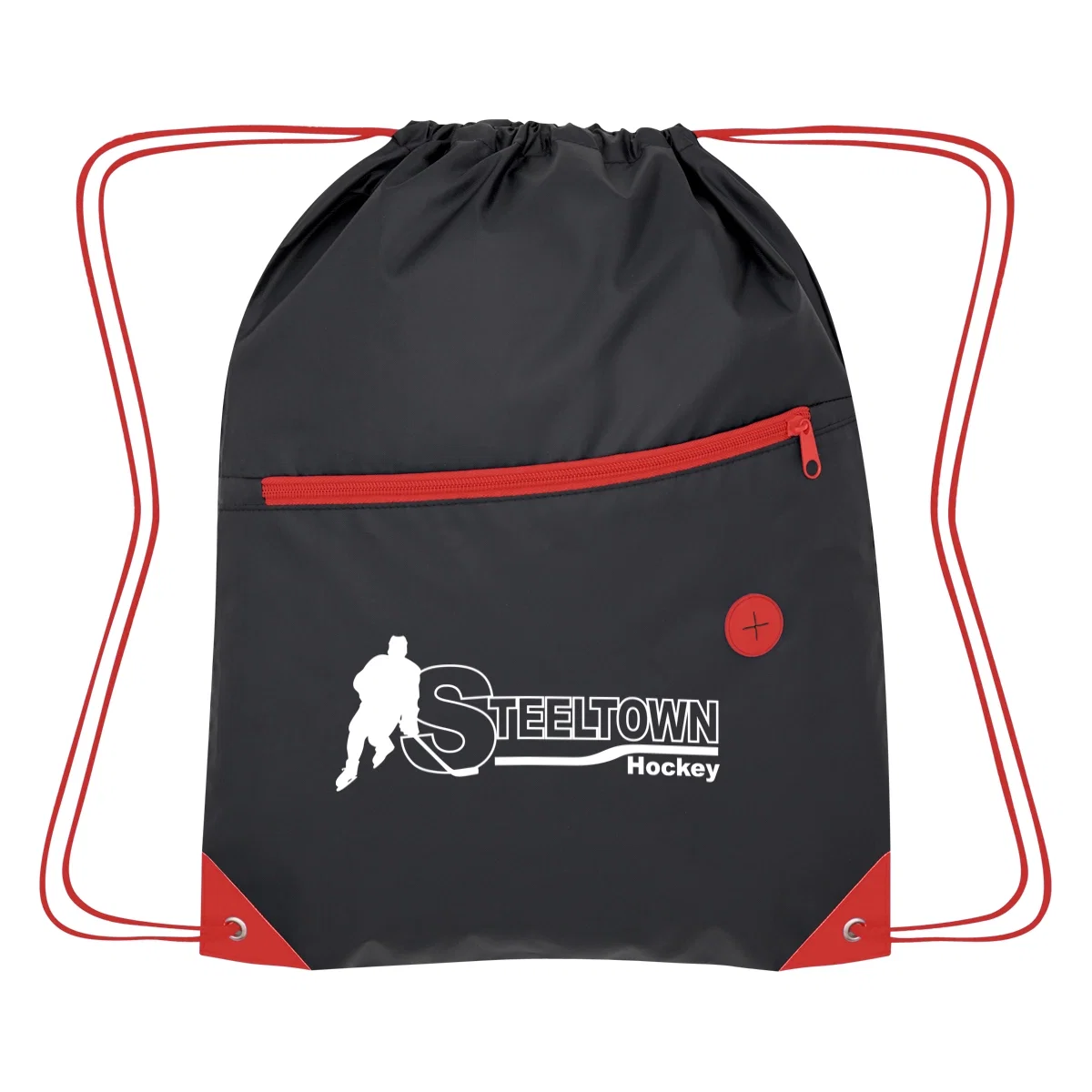 Back of the sack showing its flat lightweight build