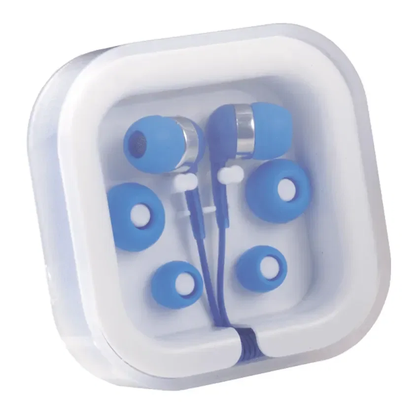 Custom Color Pop Earbuds with Case — view 3