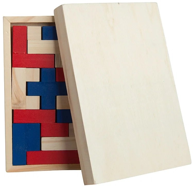 Color Wood Shapes Challenge Puzzle — view 2