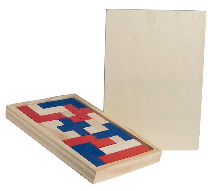 Color Wood Shapes Challenge Puzzle — view 4