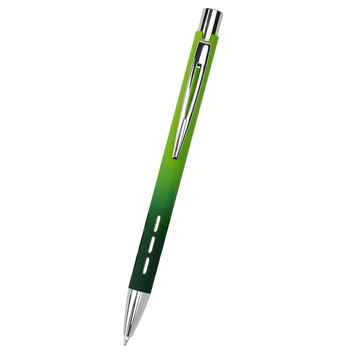 Macro framing of the writing tip in sharp focus