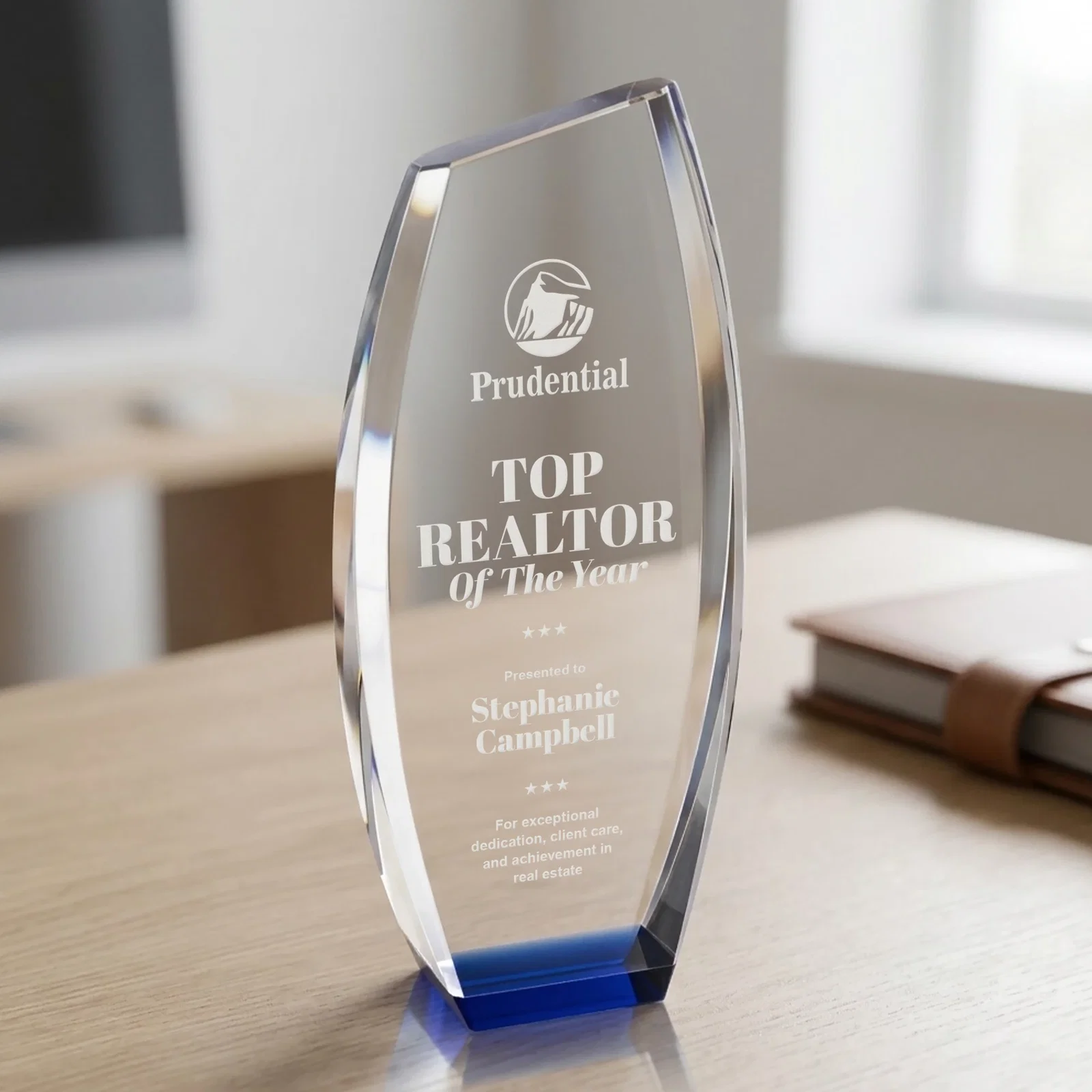 Custom Optical Crystal Award - Colorado, awards for dealer and partner awards