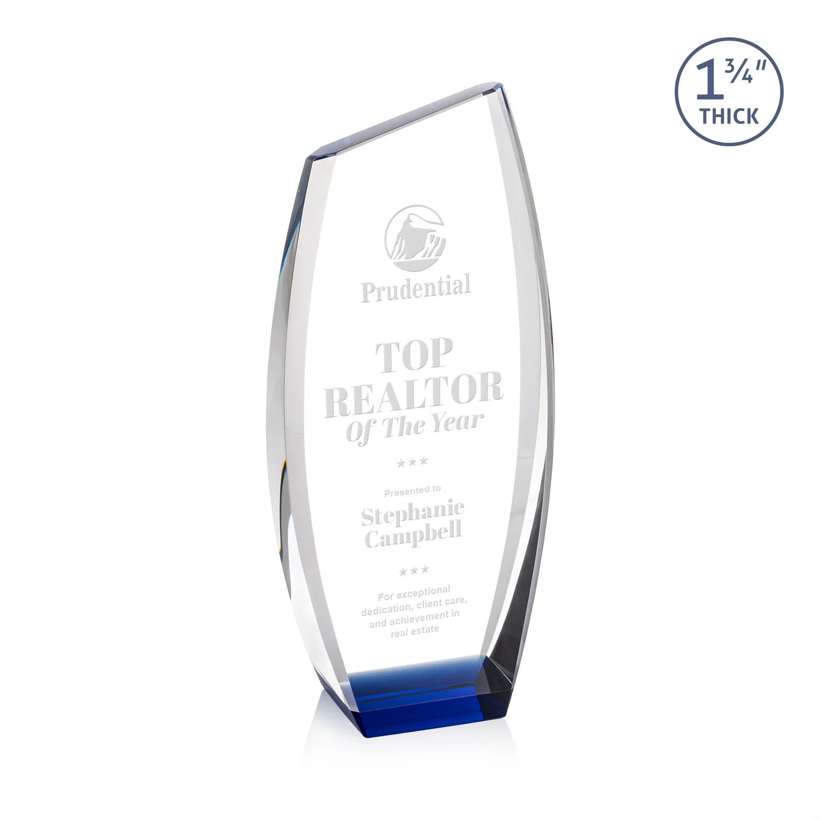 Custom Optical Crystal Award - Colorado, awards for graduation ceremonies