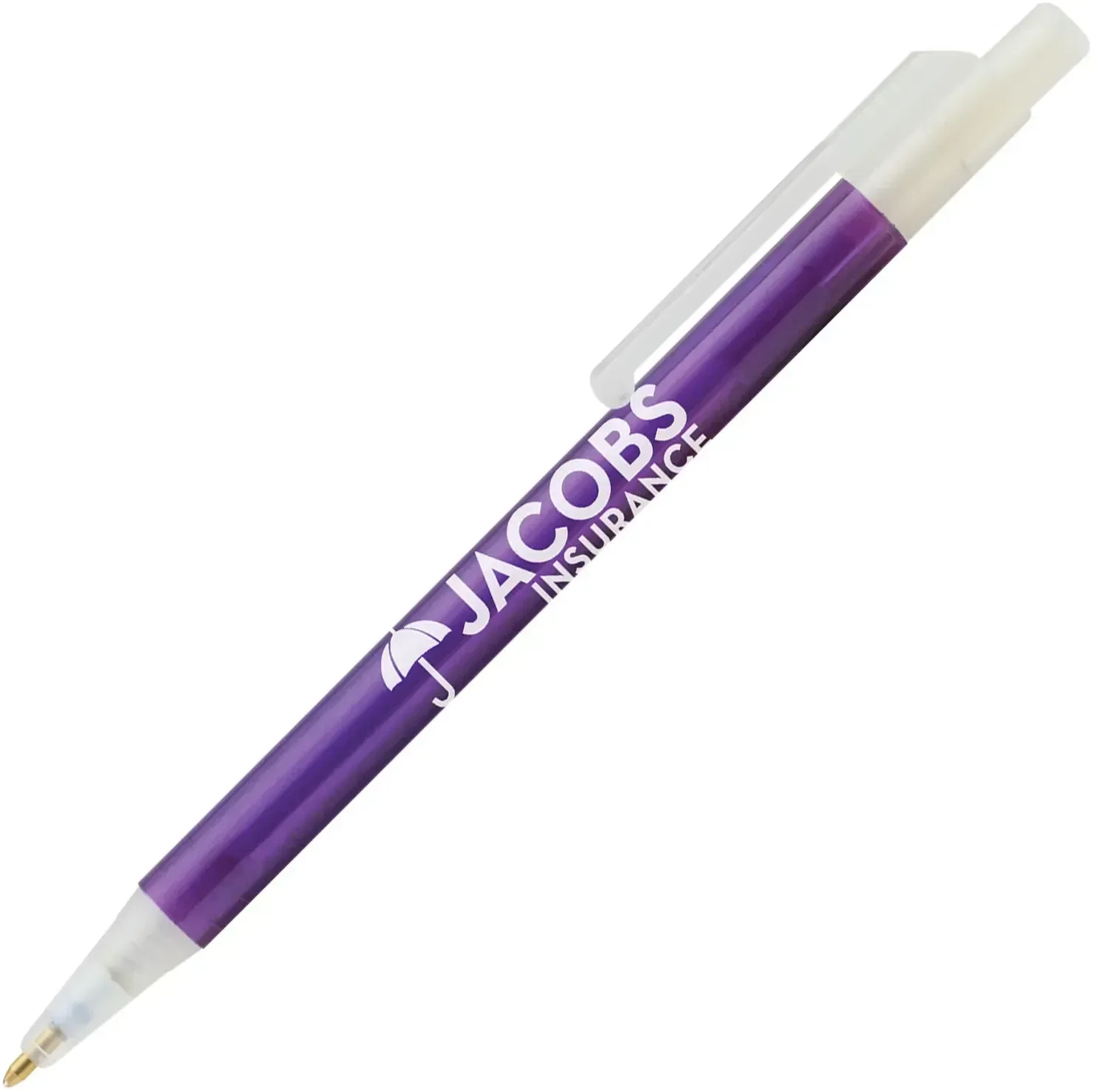 Colorama Crystal Click Pen (Black or Blue Ink) — view 3