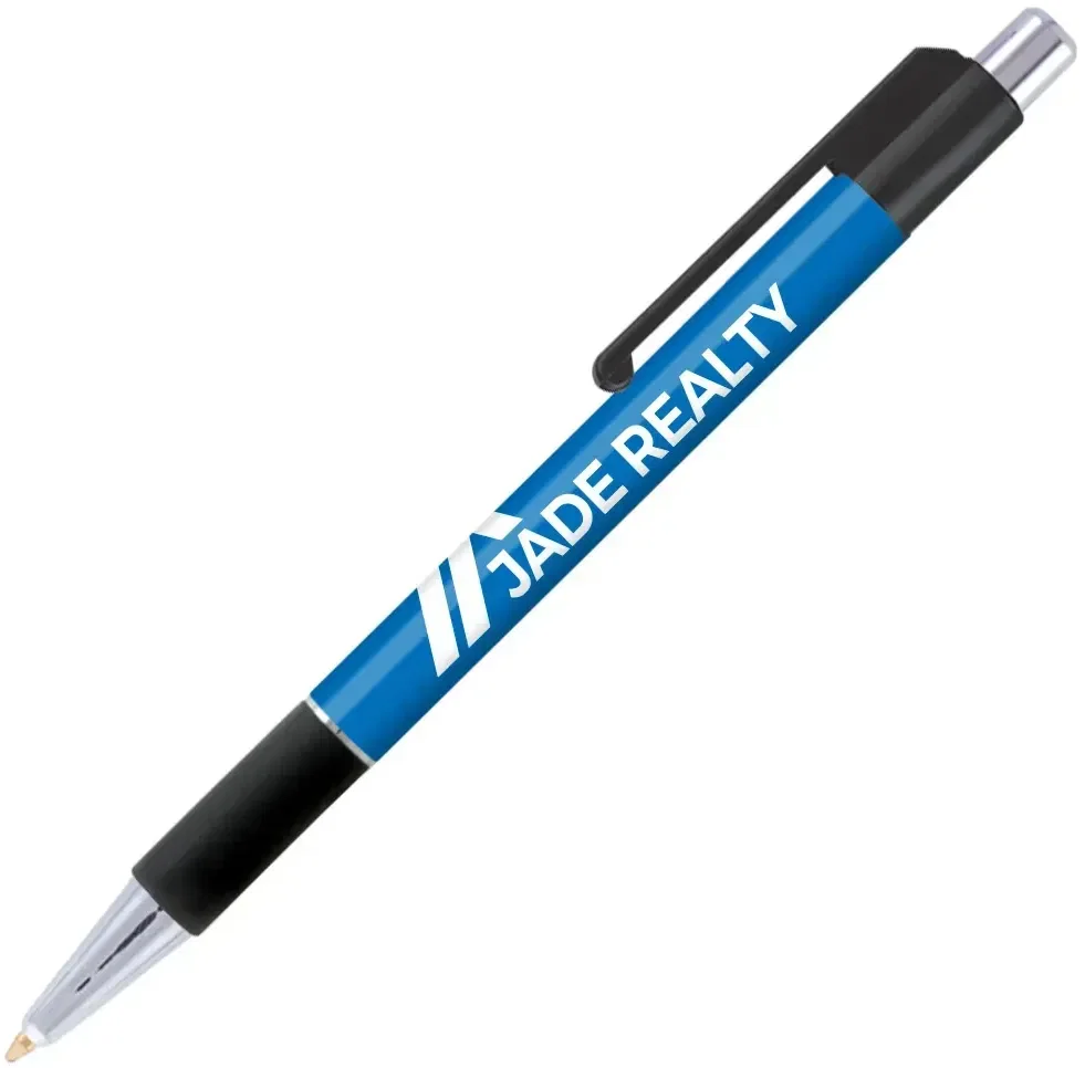 Personalized Colorama Grip Pen (Black or Blue Ink) — view 10