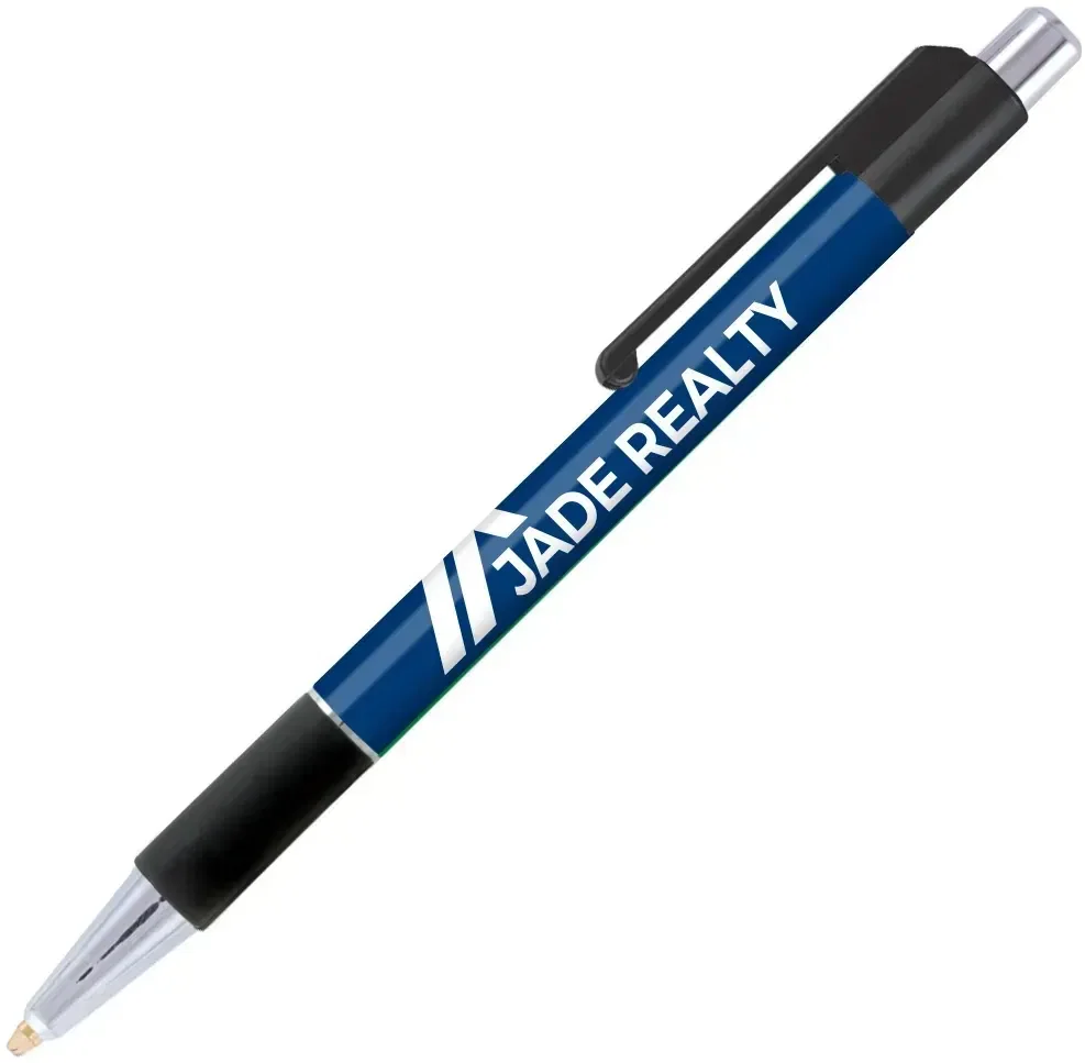 Personalized Colorama Grip Pen (Black or Blue Ink) — view 11