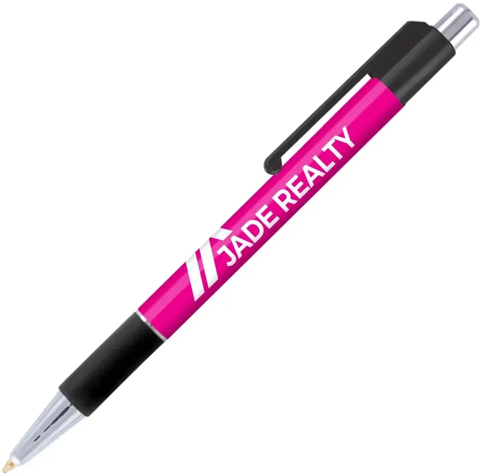 Personalized Colorama Grip Pen (Black or Blue Ink) — view 13
