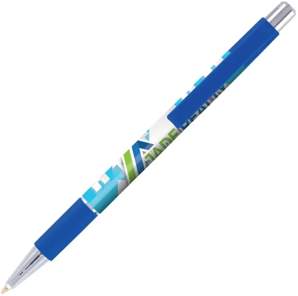 Personalized Colorama Grip Pen (Black or Blue Ink) — view 21