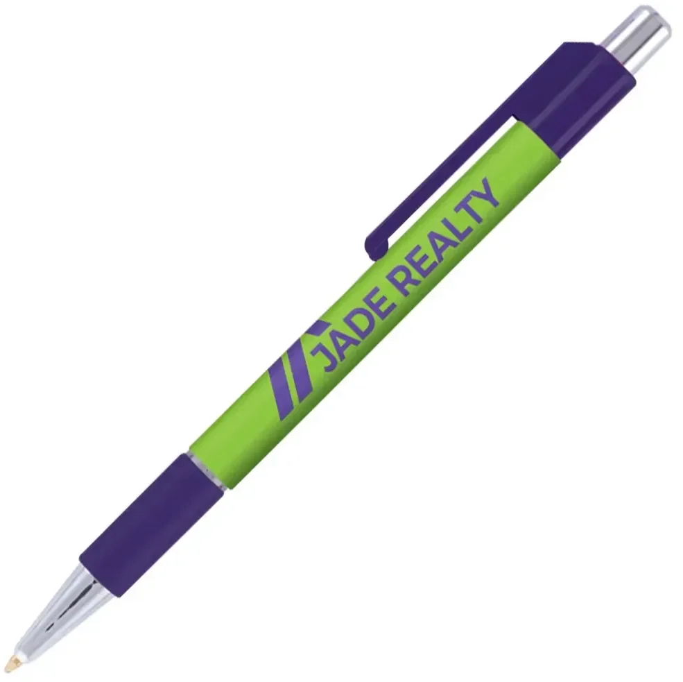 Personalized Colorama Grip Pen (Black or Blue Ink) — view 25