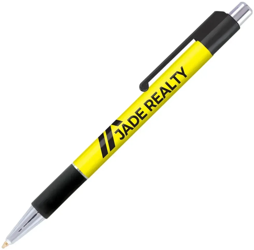 Personalized Colorama Grip Pen (Black or Blue Ink) — view 4