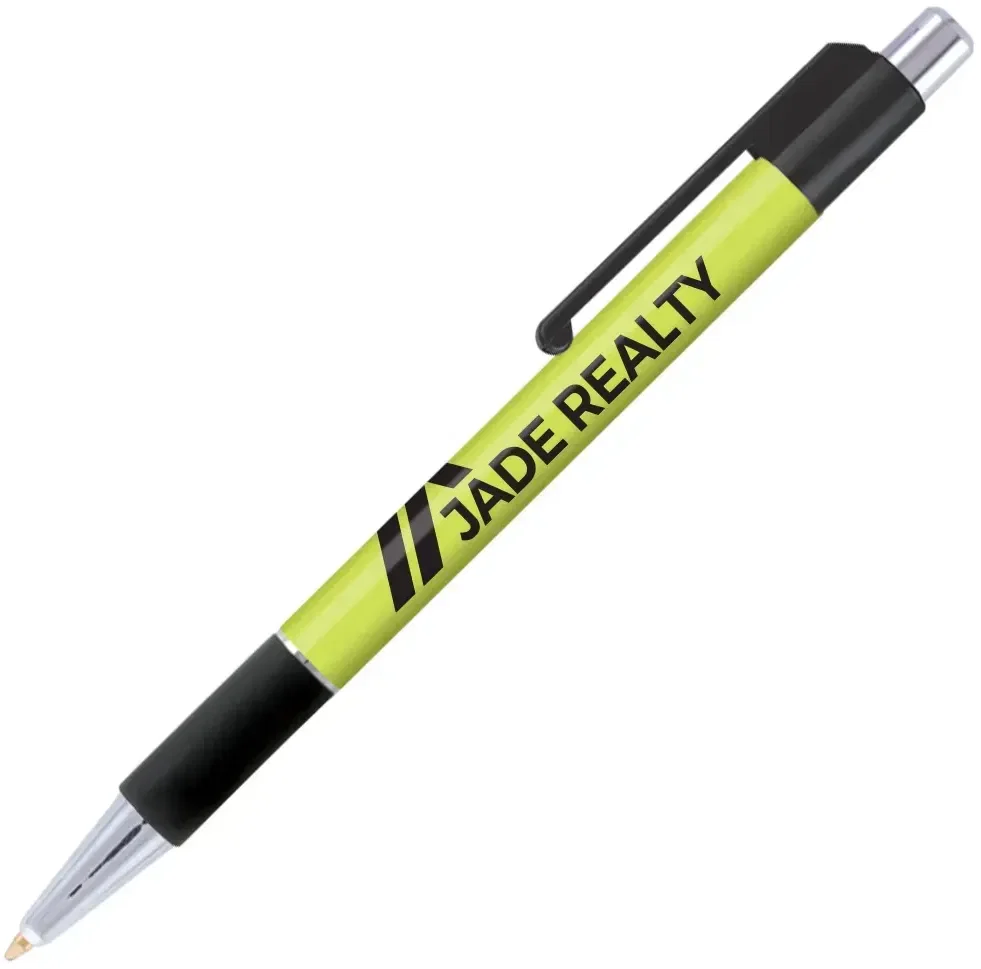 Personalized Colorama Grip Pen (Black or Blue Ink) — view 5
