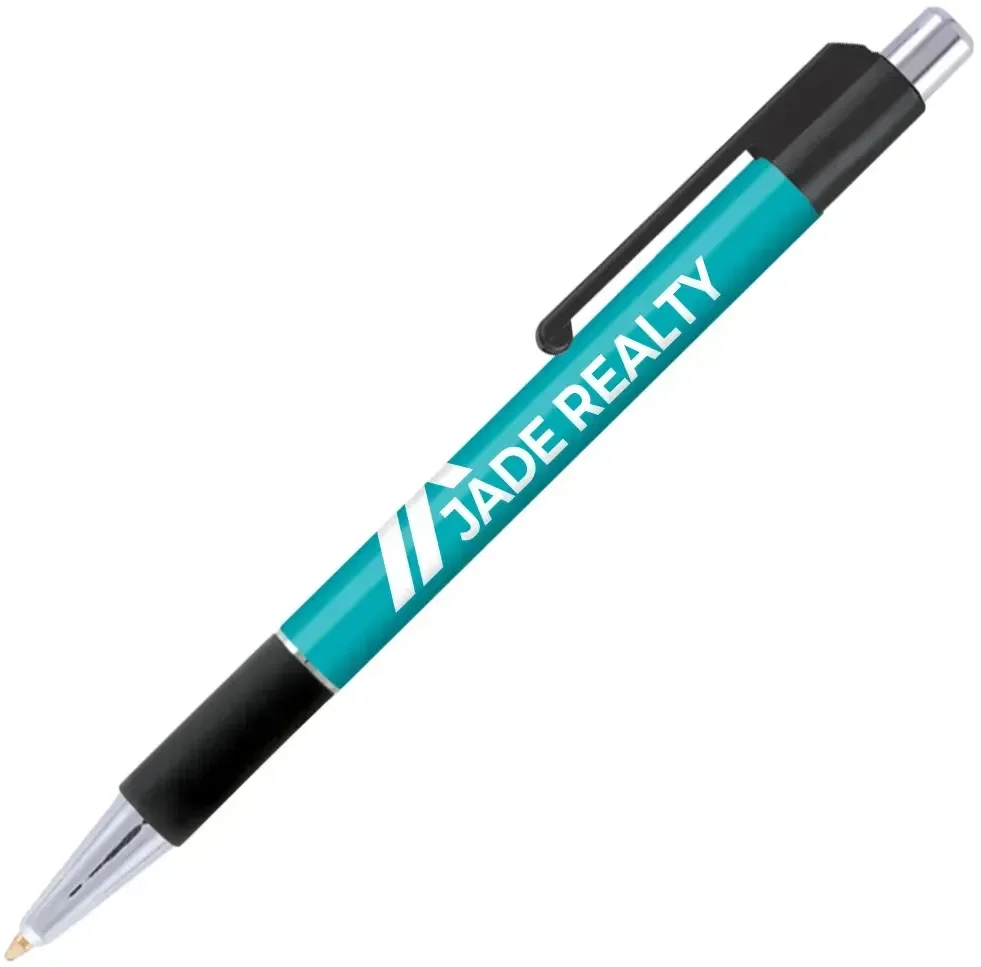 Personalized Colorama Grip Pen (Black or Blue Ink) — view 8