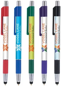 Colorama Stylus Click Pen (Black or Blue Ink)